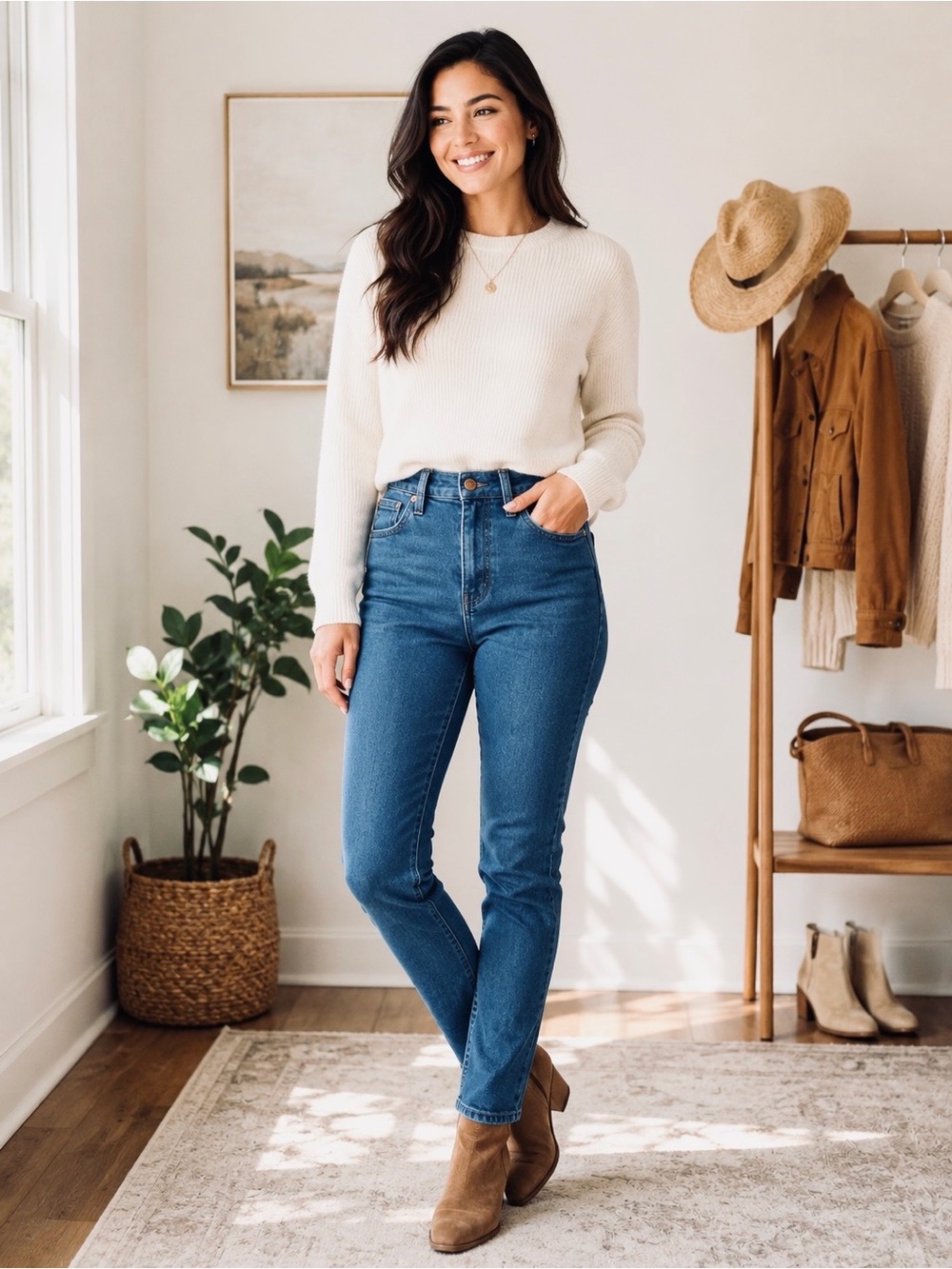 NWT Madewell 10” High-Rise Skinny Jeans W25 L28 Tencel Denim Magic Pockets